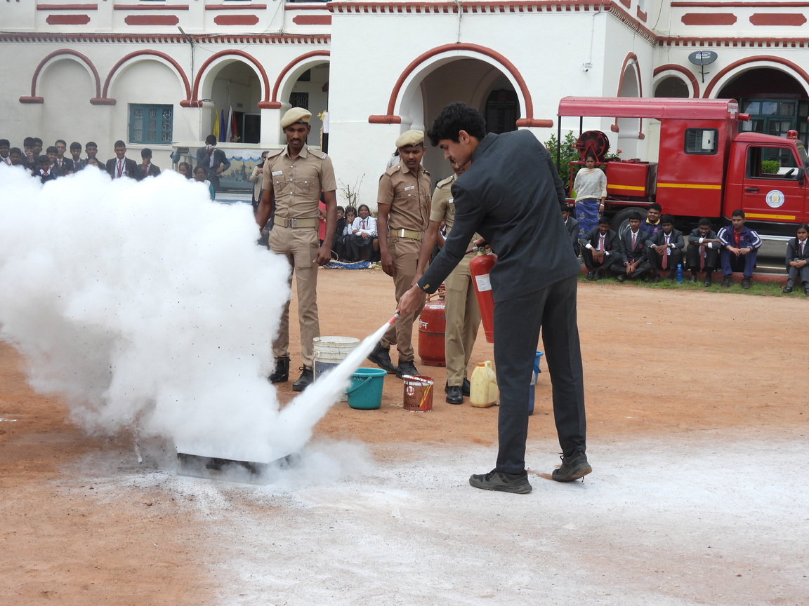 Fire Safety Demo by Fire Service Station, Coonoor - 04 October 2024